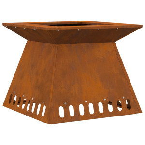 Cuptor De Foc 48X48X40 Cm Oțel Rezistent La Intemperii
