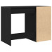 Birou  Negru Stejar 100X49X75 Cm Lemn Prelucrat