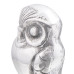 Suporturi Decorative Pentru Cărți  2 Buc Argintiu 12X9X19 Cm Aluminiu Bufniță