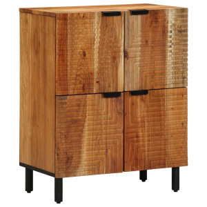Bufet 60X33X75 Cm Lemn Masiv De Acacia