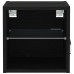 Cabinet Pentru Tv Led Stejar Negru 30X28,5X30 Cm Lemn Tehnologic