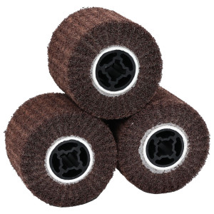 Rola De Șlefuire 3 Buc 120 Grit Fibră Sintetică