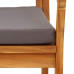 Bancă De Grădină  Cu Perne 115X70X72 Cm Lemn Solid De Acacia