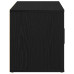 Bufet Tv Stejar Negru 100X35X40 Cm Lemn Prelucrat