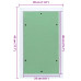 Panou De Acces  Cu Cadru Din Aluminiu Și Plăci De Gips 250X400 Mm