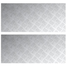 2 Bucăți De Tablă Din Aluminiu Anti-Aderență 90X40 Cm