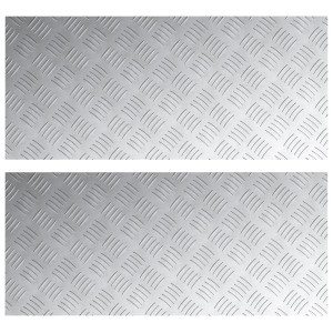 2 Bucăți De Tablă Din Aluminiu Anti-Aderență 90X40 Cm
