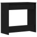 Birou  Negru Stejar 80X40X75 Cm Lemn Compus