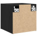 Cabine Tv De Perete  2 Buc Negru Stejar 30,5X30X30 Cm