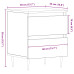 Cabinet De Noapte  Stejar Artisan 40X35X50 Cm Lemn Furniruit