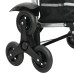 Carucior De Cumpărături  Cu Roți Pentru Scări Negru 40 L