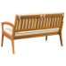 Bancă De Grădină  Cu Perne 115X70X72 Cm Din Lemn Masiv De Acacia