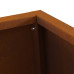 Cuptor Pe Foc 50X35X100 Cm Oțel Rezistent La Intemperii