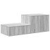 Cabinet De Depozitare  Gri Sonoma 127X41X40 Cm Lemn Compozit