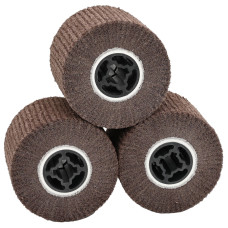 Rolle De Șlefuit 3 Buc 320 Grit Fibre Sintetice