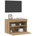 Cabinet De Televizor Cu Lumini Led Stejar Artisan 60X30X40 Cm