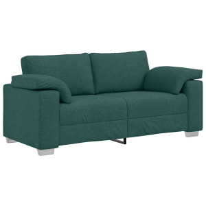 Canapea  Verde Închis Poliester Standard Durabil