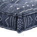 Cojoc De Palet  Indigo 120X80X12 Cm Țesătură