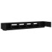 Cabinet Tv  Cu Lumini Led, Stejar Negru, 300X35X40 Cm, Lemn Compozit