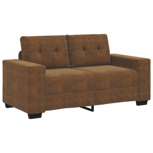 Canapea 2D  Maro 120 Cm Din Piele Eco