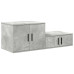 Cabinet De Depozitare  Gri Beton 127X41X40 Cm Lemn Aglomerat