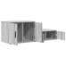 Cabinet De Depozitare  Gri Sonoma 127X41X40 Cm Lemn Compozit