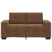 Canapea 2D  Maro 120 Cm Din Piele Eco