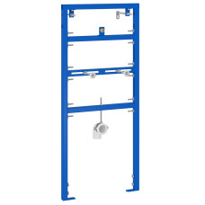 Accesorii Baie  Albastru Oțel 50 X 17.5 X 139 Cm Cadru Chiuvetă