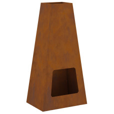Cuptor Pe Foc 50X35X100 Cm Oțel Rezistent La Intemperii