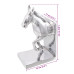 Suporturi Pentru Cărți  2 Buc Argintiu 11X14X25 Cm Aluminiu Cal