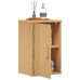 Cabinet De Baie  35X30X55 Cm Lemn Masiv De Pin