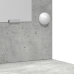 Birou De Toaletă Gri Beton 50 X 41 X 135 Cm Lemn Compozit